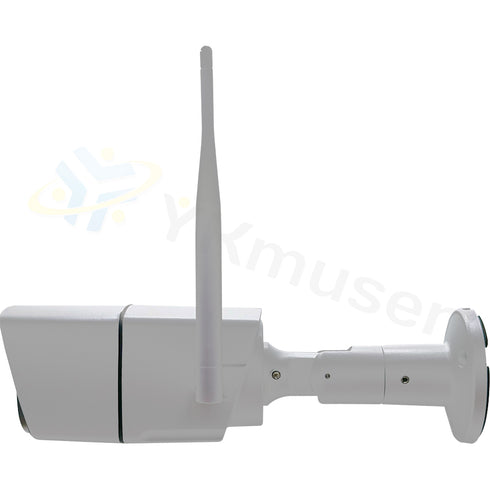 増設用長距離Wi-Fi6通信型電動ズーム機能搭載500万画素バレット型Wi-Fiワイヤレスカメラ YKS-AVF5026W 本体側面