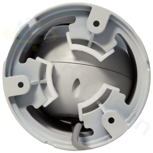 YKS-DA800AOC 4in1マルチフォーマット対応800万画素AOC対応赤外線搭載屋外設置対応ドーム型防犯カメラ 本体底面