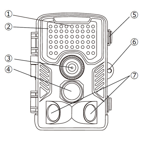 YKS-HT800H 各部名称