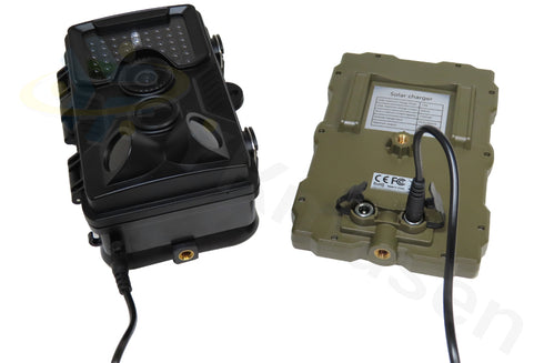 YKS-HT800H 専用ソーラーバッテリーとの接続イメージ