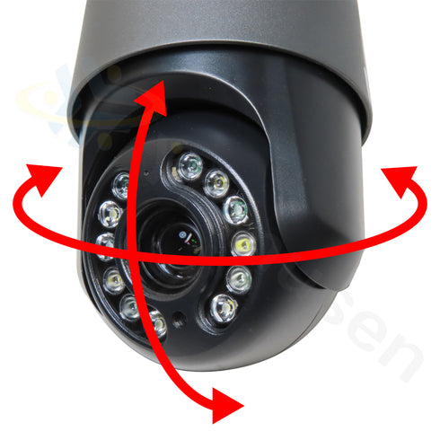 YKS-HX800T20X パン・チルト機能