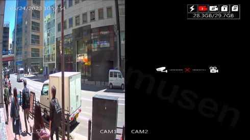 YKS-SD2CHMB 2分割表示対応