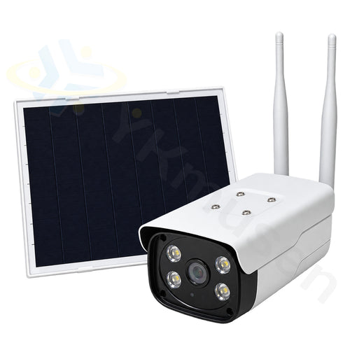 ソーラー充電式SIM対応24時間AOV・SDカード録画式3MPバレット型ネットワークカメラ YKS-SIM521SL