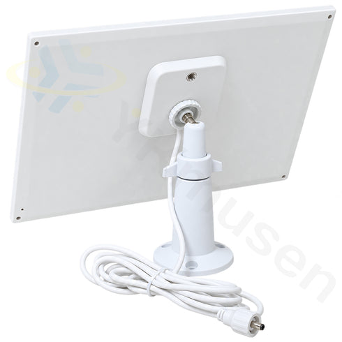 ソーラー充電式SIM対応24時間AOV・SDカード録画式3MPバレット型ネットワークカメラ YKS-SIM521SL ソーラーパネル背面