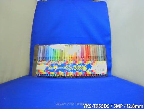 4in1マルチフォーマット対応500万画素赤外線搭載屋外防雨ドーム型防犯カメラ YKS-T955DS 屋内撮影画像