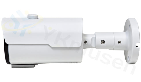 YKS-TBST800XOV 4in1マルチフォーマット対応800万画素AOC対応赤外線・手動バリフォーカルレンズ搭載屋外用防雨型防犯カメラ 本体側面