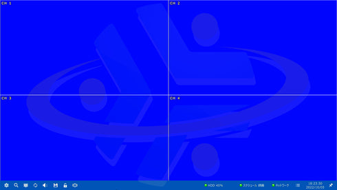 YKS-TN2004AHD-N 4分割画面
