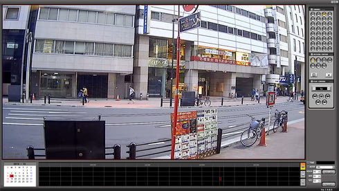 YKS-TN2004AHD-N バックアップデータ再生画面