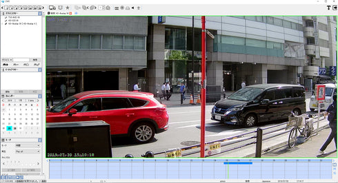 YKS-TN5004AHD-T CMS録画データ再生画面