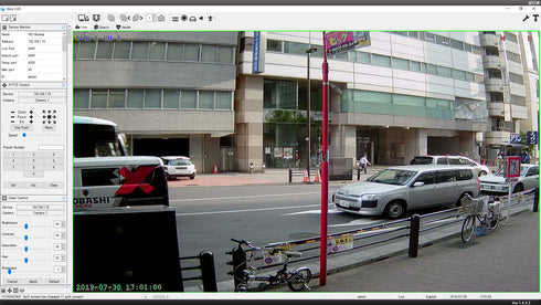 YKS-TN5004AHD-T ブラウザモニタリング画面