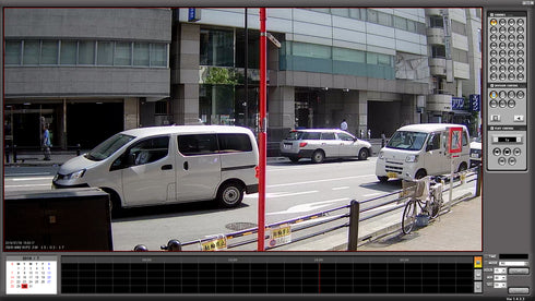 YKS-TN5004AHD-T バックアップデータ再生画面