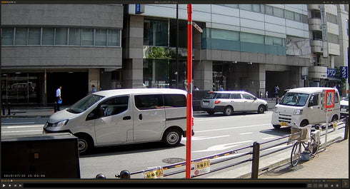 YKS-TN5004AHD-T バックアップデータ再生画面