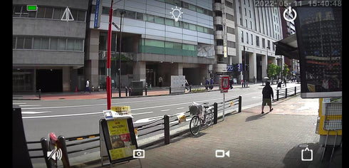 YKS-WF08SLP リアルタイムモニタリング画面