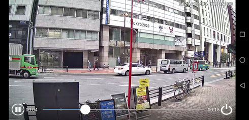 YKS-WF540SL スマートフォン再生画面