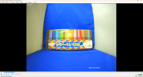 YKS-XVR8004 バックアップデータ再生画面