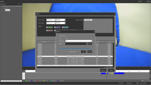 YKS-XVR8004 バックアップ 専用ソフトによるファイル形式変換