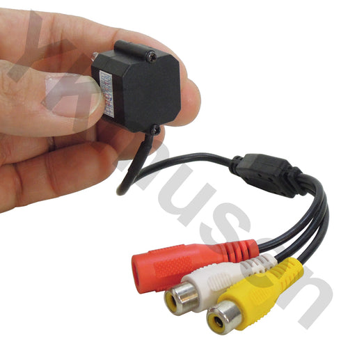 YM-203C 不可視型赤外線搭載超小型カメラ 接続部分