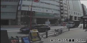 CM-D5X 55万画素CCIQ III960H 11.5mm角超小型カメラ 屋外撮影画像