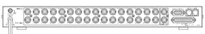 DMV-1600 画面16割器 マルチビューワ 本体背面