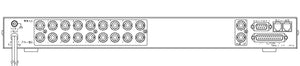 DMV-900 画面9分割器 マルチビューワ 本体背面
