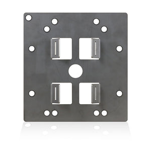 E120PP2-SUS ドームハウジング用ポール取付金具（ステンレスバンド用）