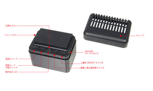 芳香剤型デジタルビデオカメラ HS-500FHD 各部名称