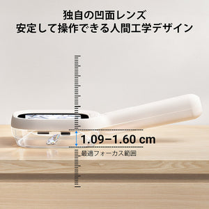 AMTORIN 2.8インチモニター搭載電子顕微鏡 デジタル拡大鏡 MS200 1.09-1.60cmのフォーカス範囲