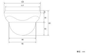 NSC-AHD932-F 外形寸法図
