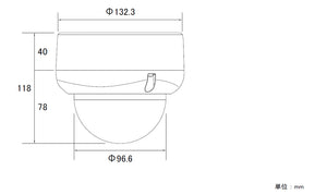NSC-AHD933VPUM-4M 外形寸法図