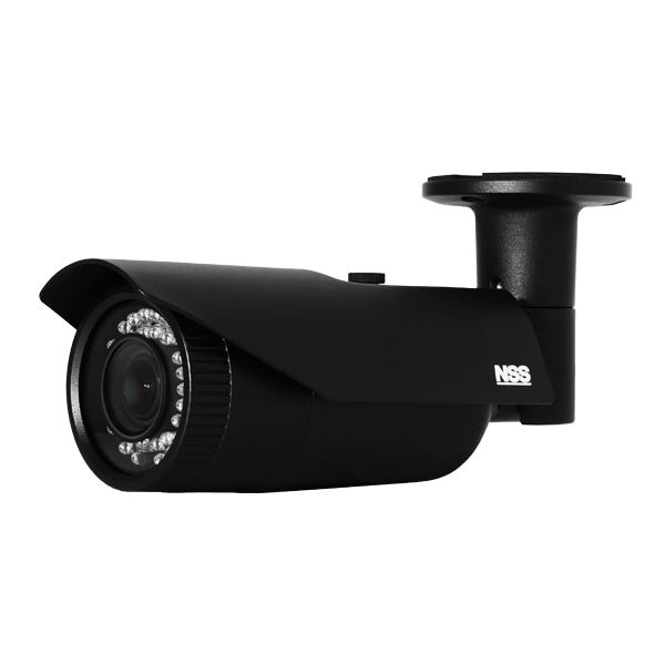 防犯カメラ NSC-AHD942M-5M NSC-AHD942-F-BK】フルHD AHD防水バレット型赤外線・VFレンズ