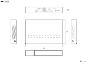 NSD3004AHD 本体寸法図