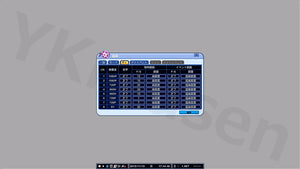 NSD5016AHD-H 録画設定画面