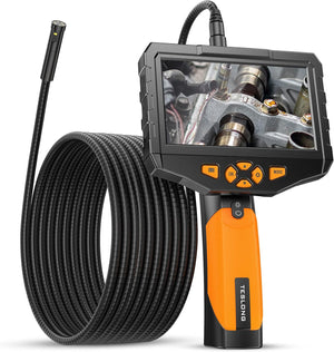 Teslong 5インチIPS液晶モニター搭載直径8mm内視鏡カメラ・デュアルファイバースコープ NTS300
