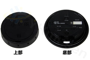 Wi-Fi機能搭載ドリンキングリッド型デジタルビデオカメラ PC-550W 本体上部・底部