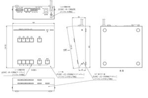 RMC-400 本体寸法図