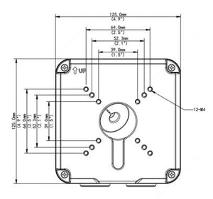 TR-JB07-D-IN ジャンクションボックス 外形寸法図