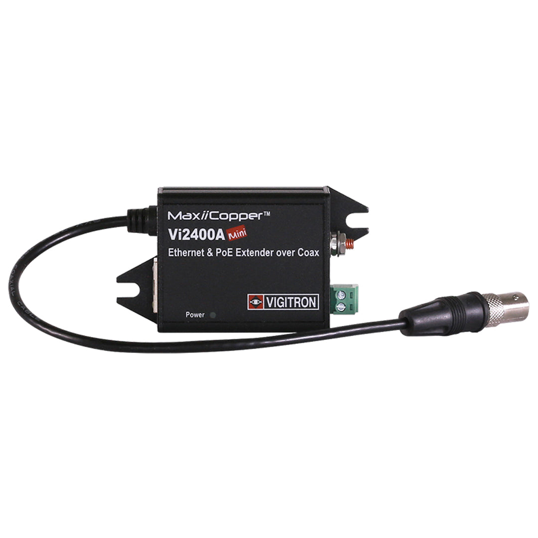 XMIAPEX コンバーター Vi2400A】同軸LANコンバーターMaxiiCopper（PoEエクステンダー
