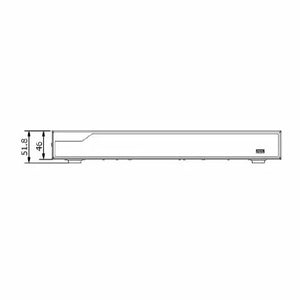 VPX-N5008-PE 8CH 4K H.265対応 PoE NVR  本体寸法図