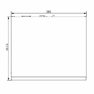 VPX-N5008-PE 8CH 4K H.265対応 PoE NVR  本体寸法図