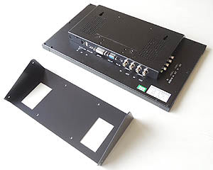 WALLCAB-156HW モニターのスタンドを外し、モニター側金具を固定