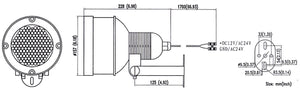 YIR-IC88 本体寸法図