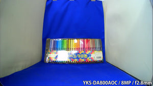 YKS-DA800AOC 4in1マルチフォーマット対応800万画素AOC対応赤外線搭載屋外設置対応ドーム型防犯カメラ 屋内撮影画像