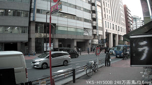 YKS-HY500B 6in1フルHD屋外設置対応バレット型小型HD-SDI監視カメラ 屋外撮影画像