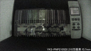 YKS-PNP210SDI フルHDピンホールHD-SDI/EX-SDI小型カメラ OSD設定画面 屋内低照度撮影画像