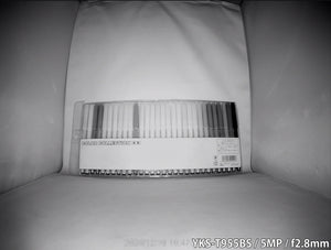 4in1マルチフォーマット対応500万画素赤外線搭載屋外防雨バレット型防犯カメラ YKS-T955BS 赤外線照射撮影画像